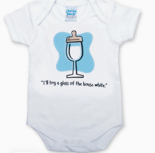 The Snarkery - House White Baby Romper