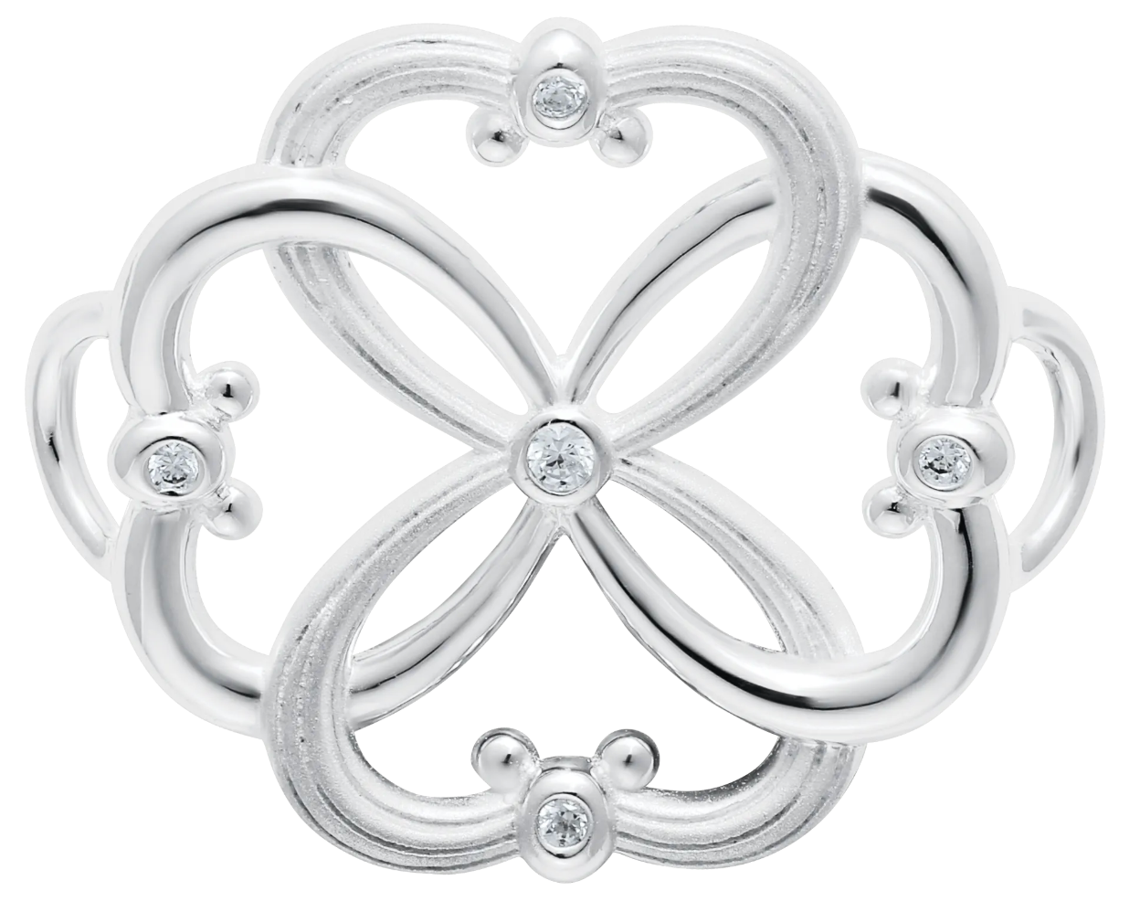 Convertible Collection  - SS 4 LOVE W/CRYSTALS CLASP - SB5831 **
