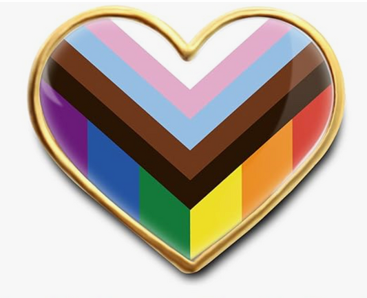 Progress Pride Lapel Pin - LGBTQ+