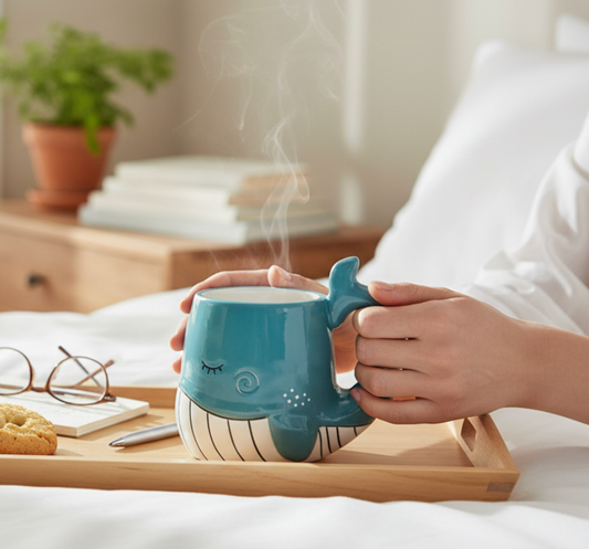 Whimsical Whale Mug