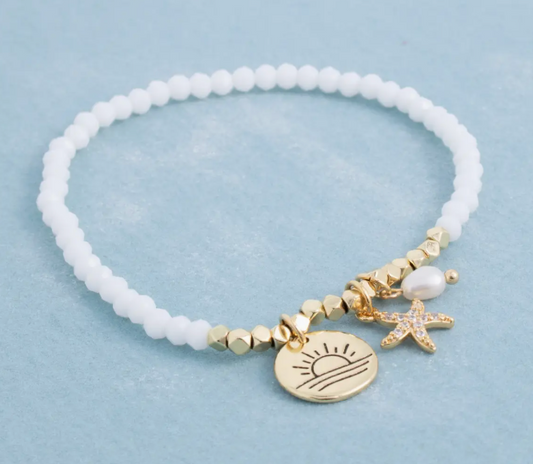 SI - Pavé Starfish Stretch Charm Bracelet