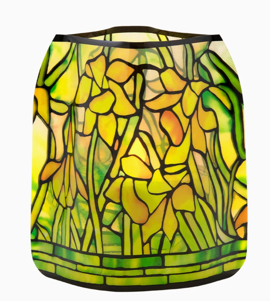 Luminary Lantern - Louis C. Tiffany Daffodils