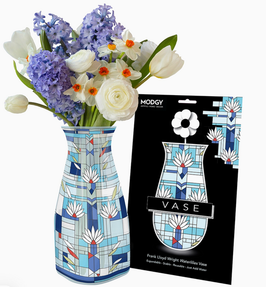 Expandable Vase - Frank Lloyd Wright Waterlilies