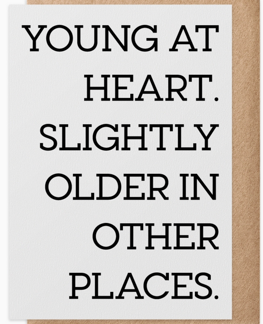 Young at Heart - Greeting Card