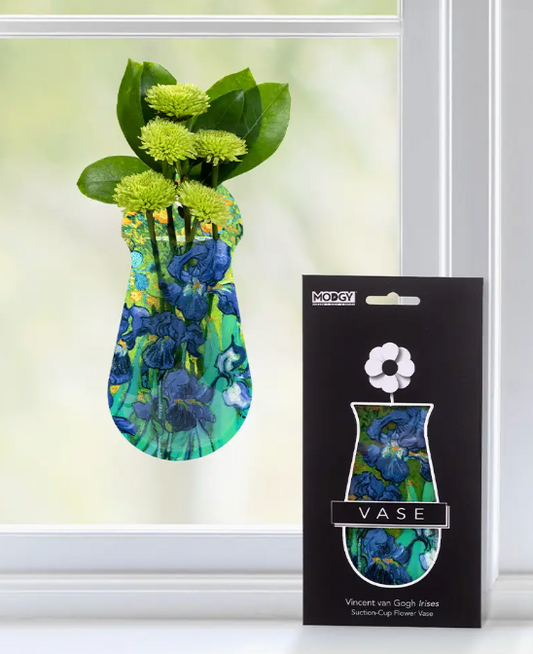 Suction Cup Vase - Vincent Van Gogn - Irises