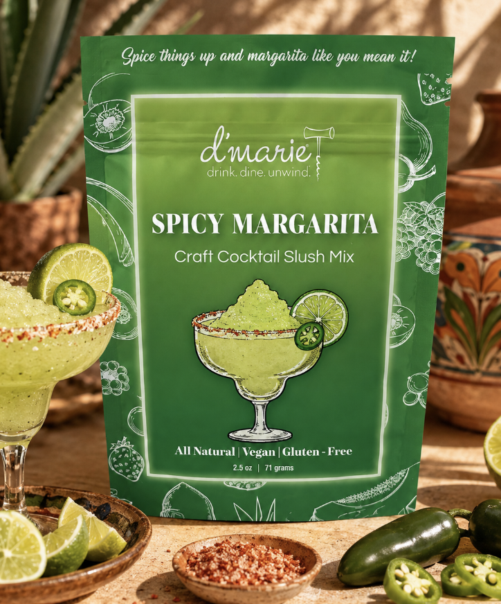 D'Marie Craft Cocktail Slush Mixes - Single Packs