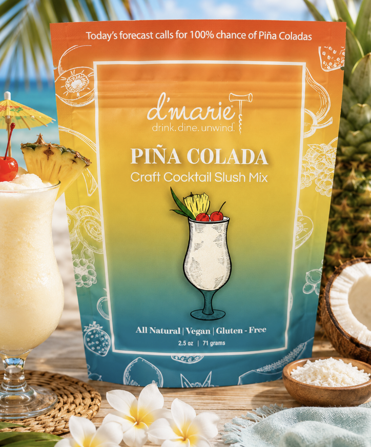 D'Marie Craft Cocktail Slush Mixes - Single Packs