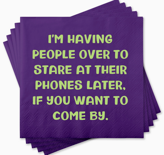 The Snarkery - Funny Cocktail Napkins