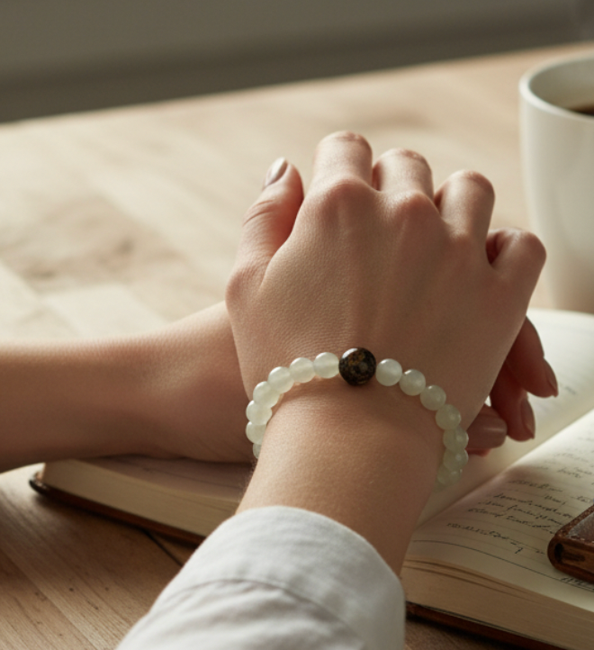 Pieces of Massachusetts Stone Bracelets