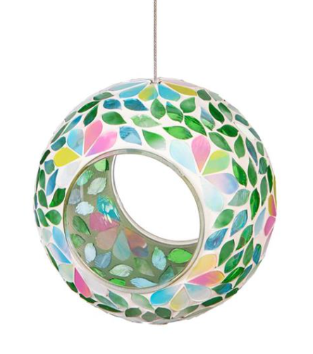 Cottage Garden Fly Through Bird Feeder - Mosaic