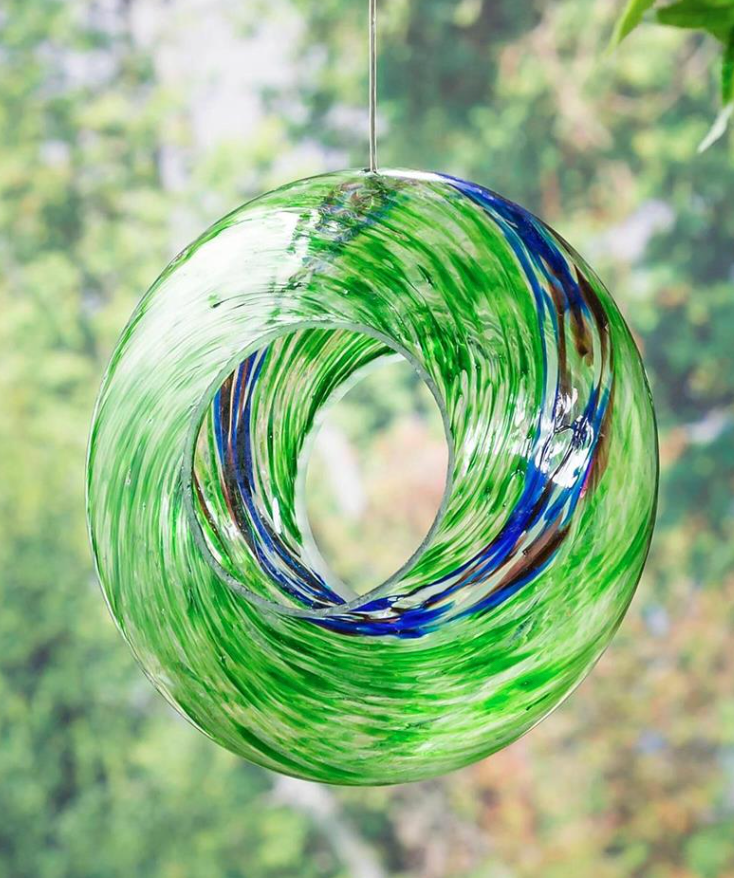 Cottage Garden Fly Through Bird Feeder - Swirl Circle