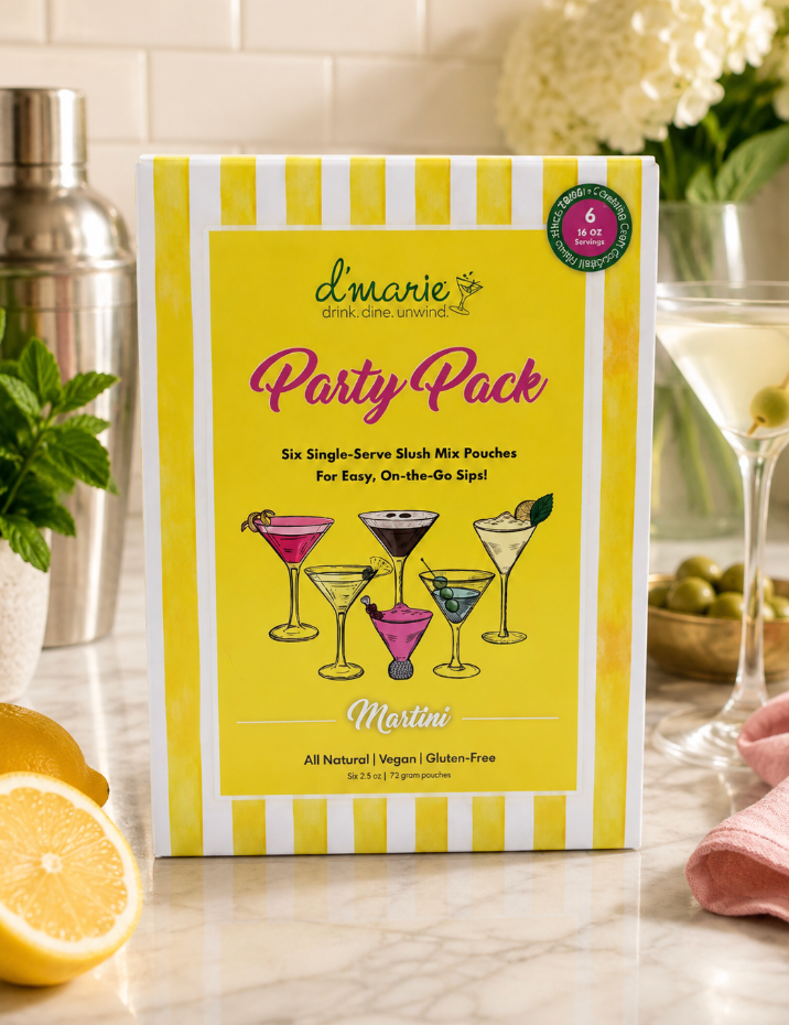 D'Marie Craft Cocktail Slush Mixes - Party Packs