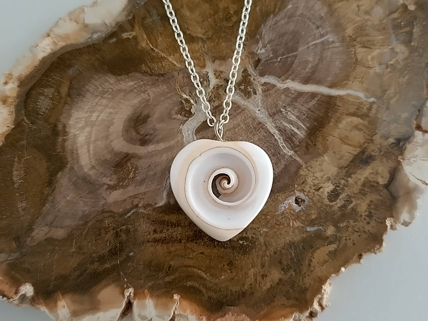 Shell Heart Necklace