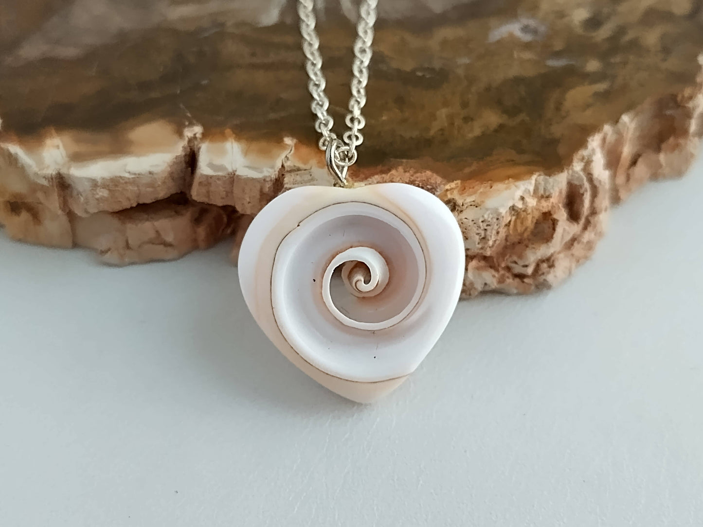 Shell Heart Necklace