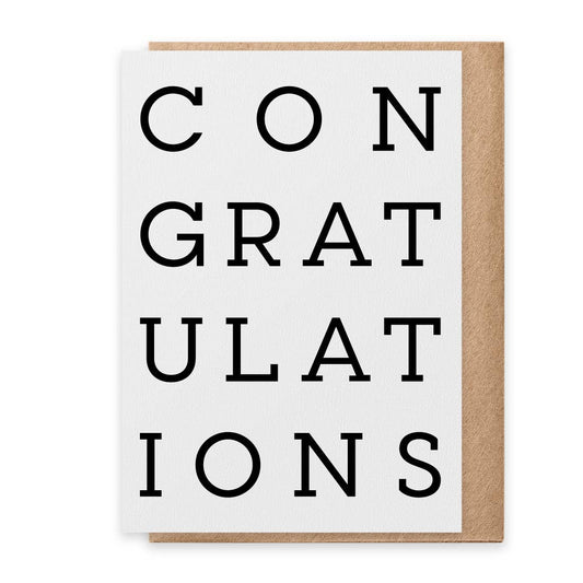 Congratulations - Greeting Card