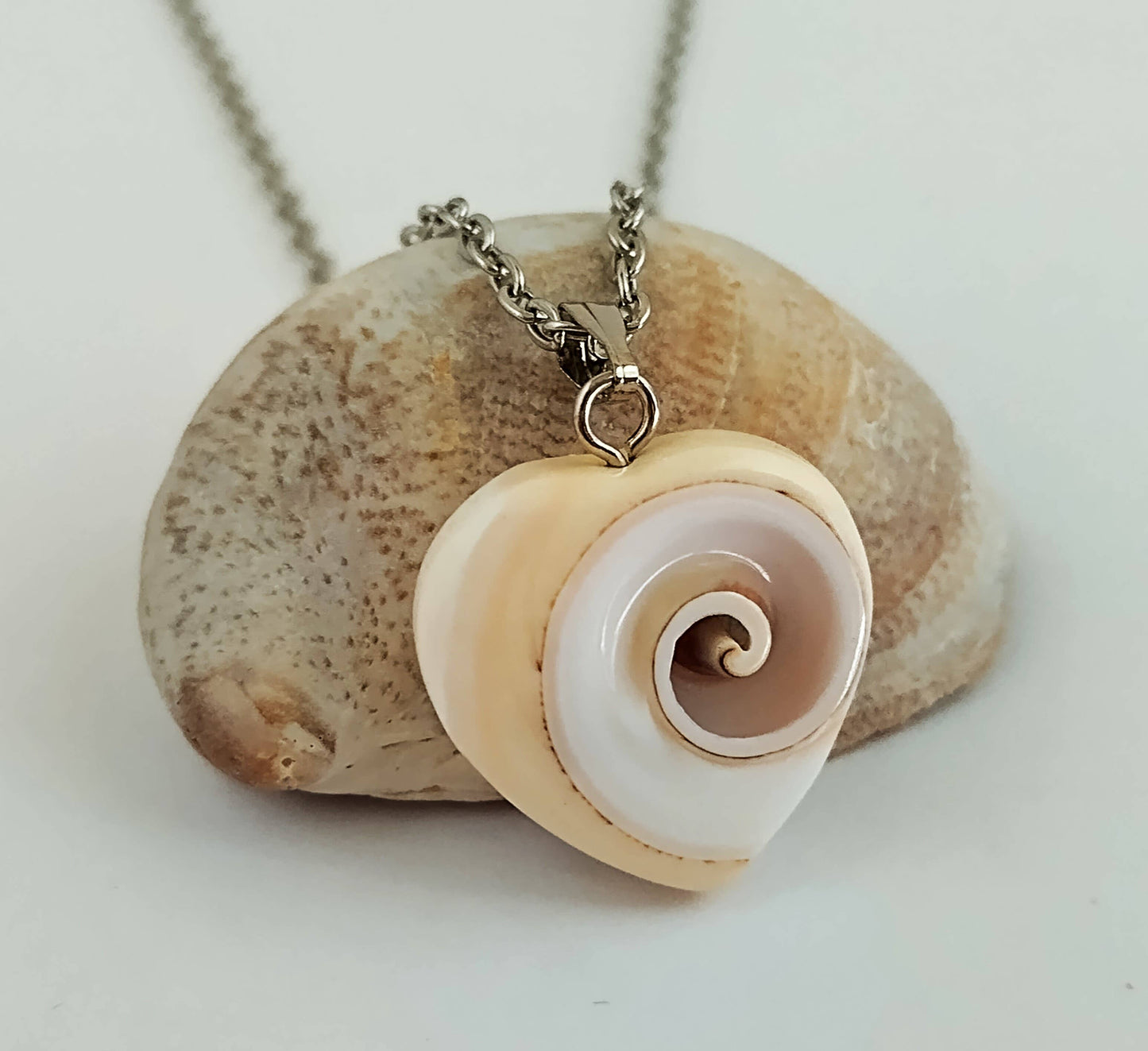 Shell Heart Necklace