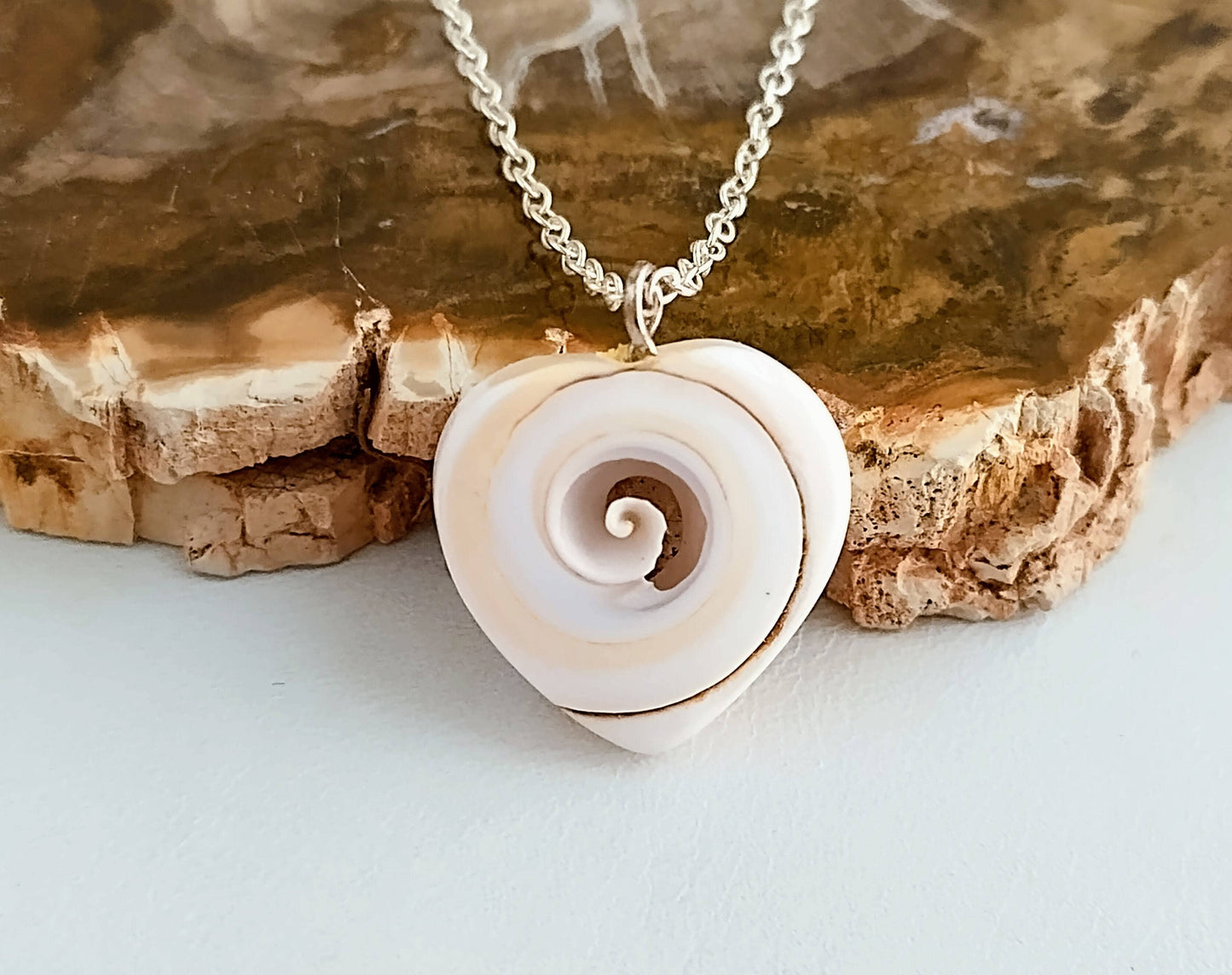 Shell Heart Necklace