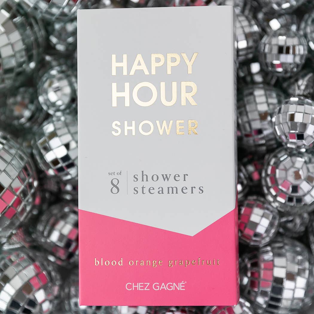 Happy Hour Shower Steamers - Blood Orange Grapefruit