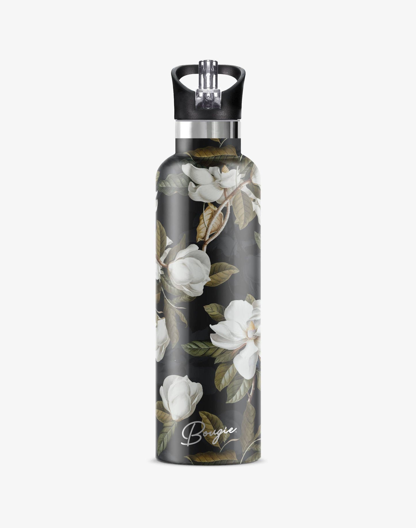 MAGNOLIA | 25 oz Insulated Water Bottle Flip' n ' Sip Lid