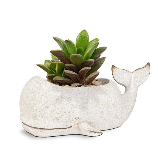 Large Whale Planter