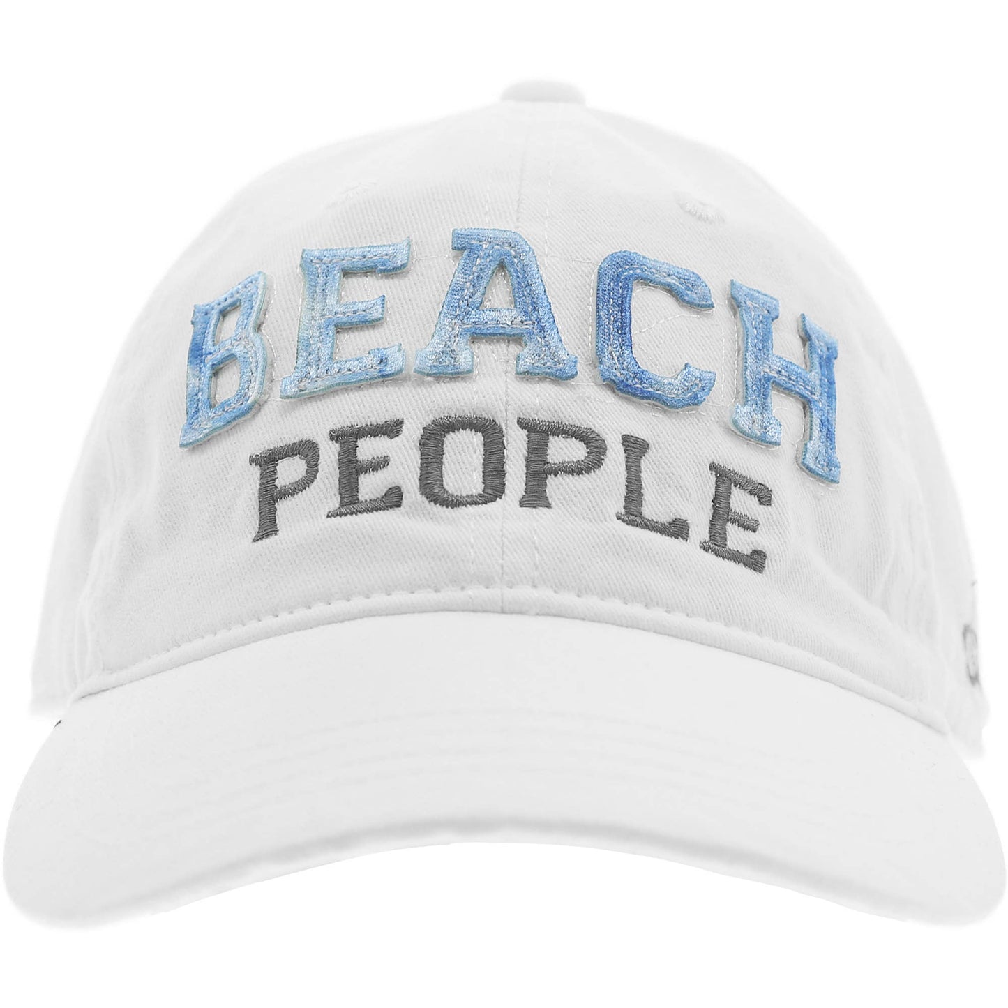 Beach People - White Adjustable Hat