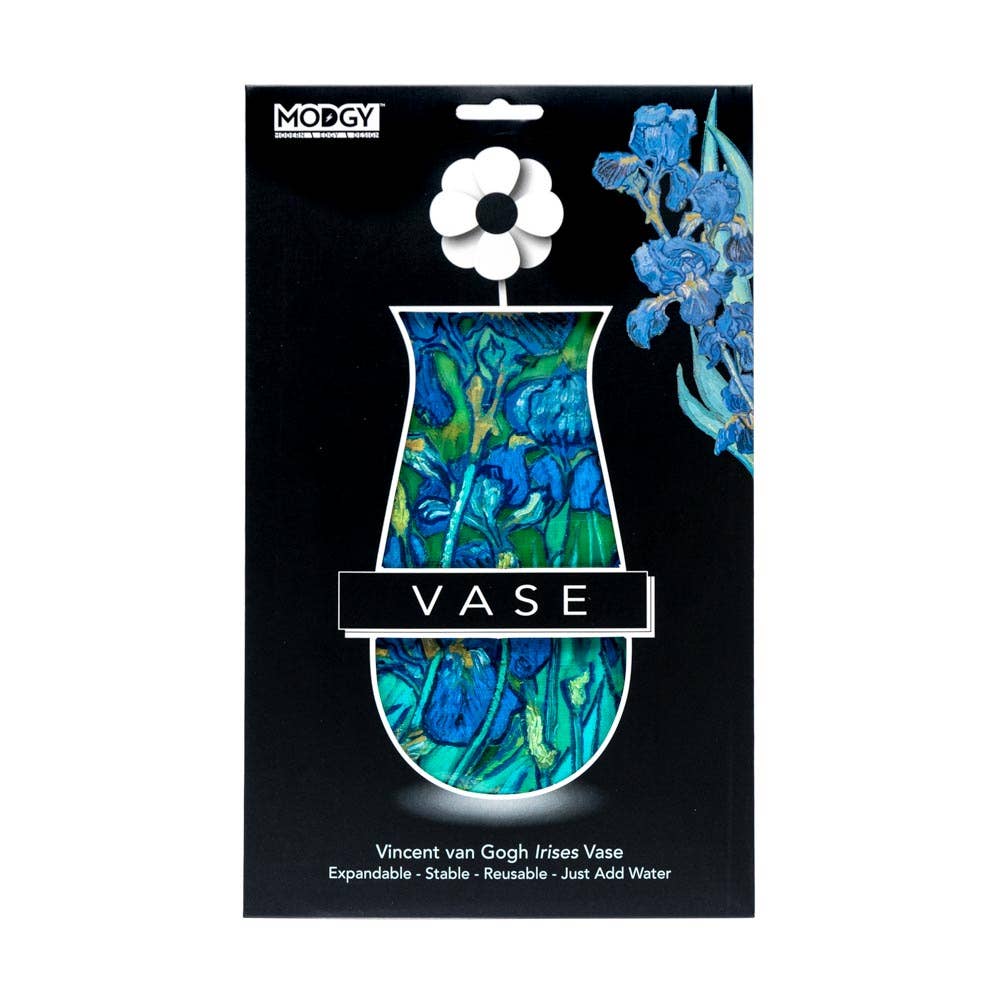 Expandable Vase - Van Gogh Irises